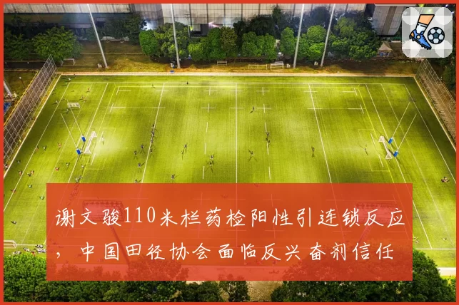 谢文骏110米栏药检阳性引连锁反应,中国田径协会面临反兴奋剂信任危机