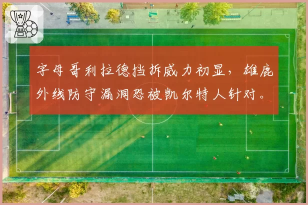 字母哥利拉德挡拆威力初显，雄鹿外线防守漏洞恐被凯尔特人针对。